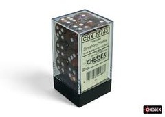 Festival Symphony/White 16mm d6 block (12 dice)